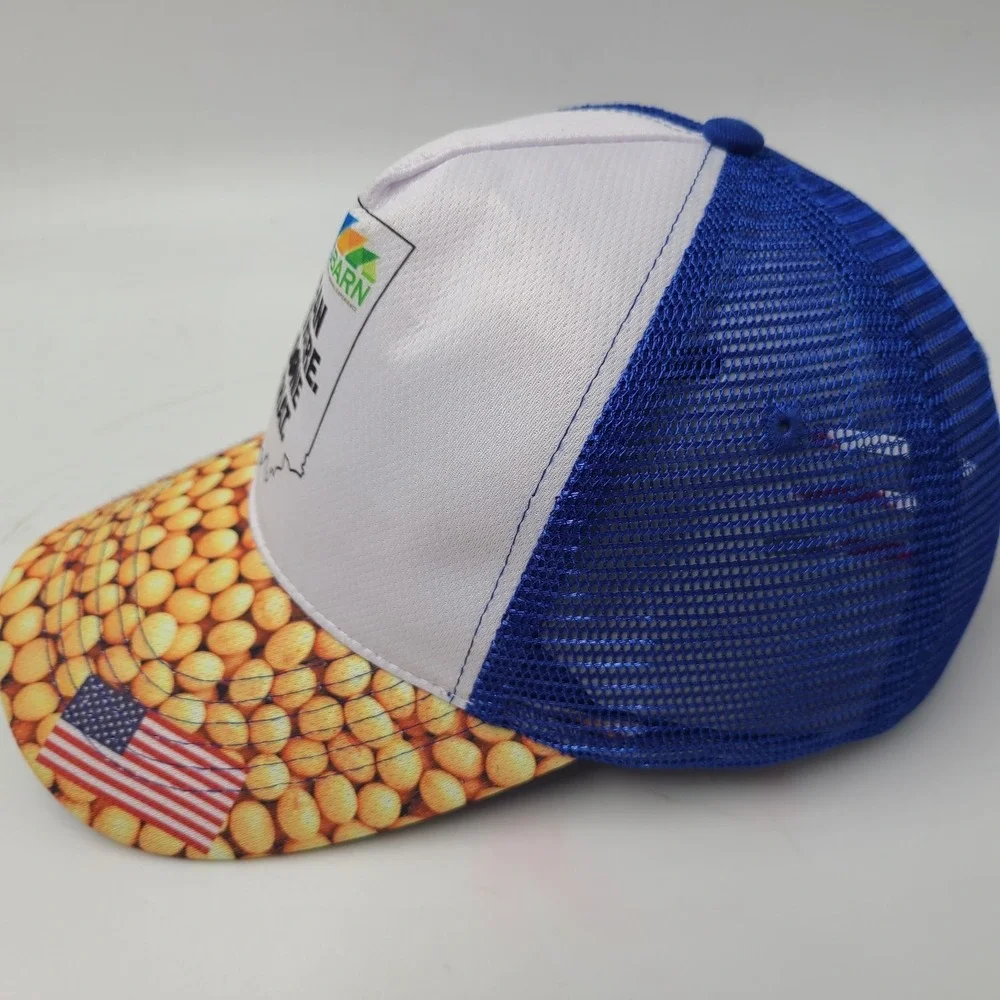 Glass Barn Bean There Done That Hat Snapback Trucker Mesh Soybeans‎ Indiana Farm